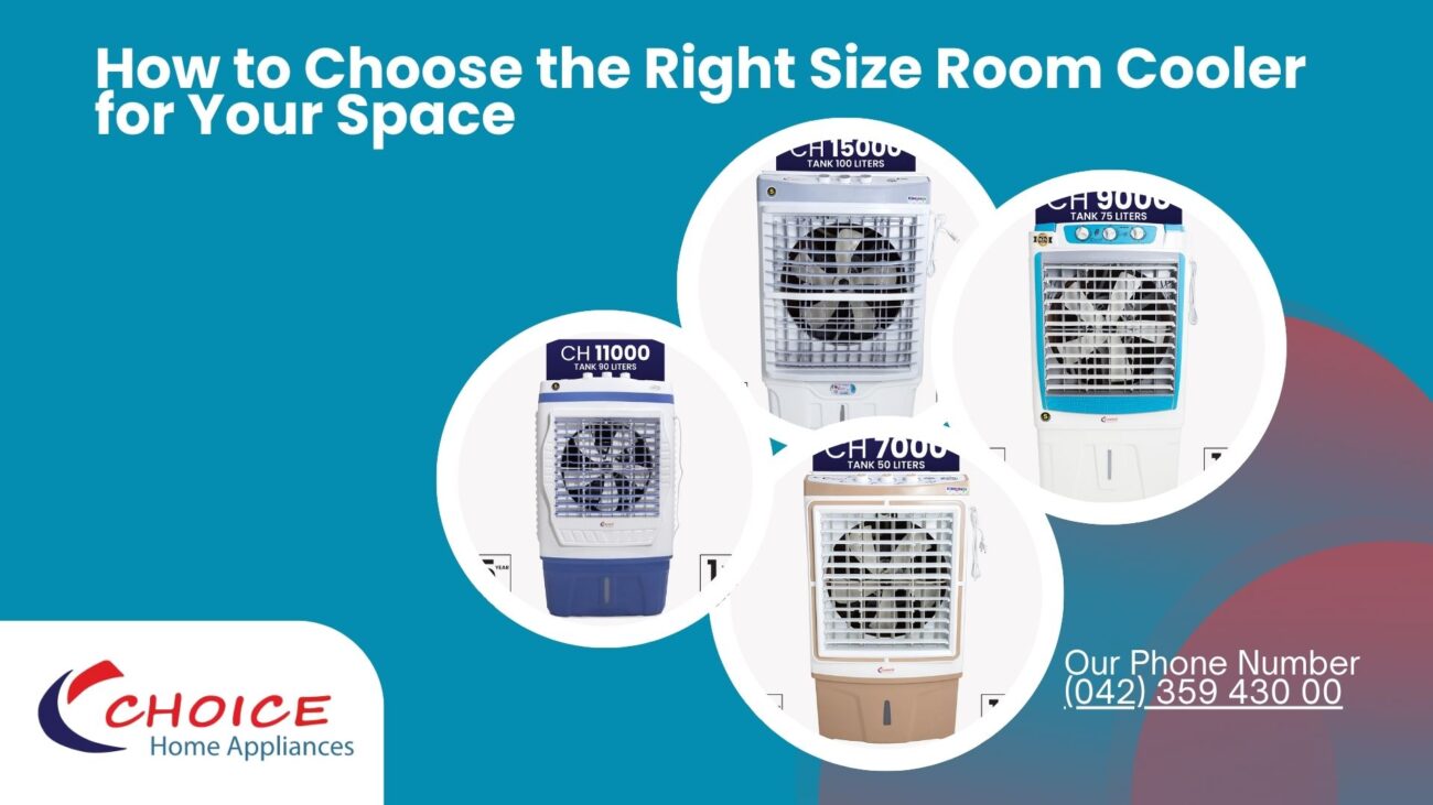 How to Choose the Right Size Room Cooler for Your Space