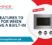 Key Features to Look for When Buying a Built-In Oven